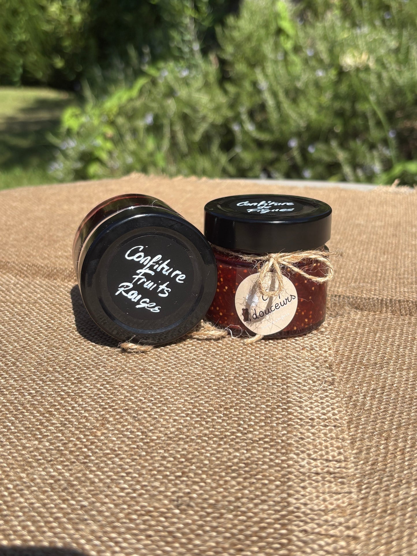 Confitures de fruits rouges